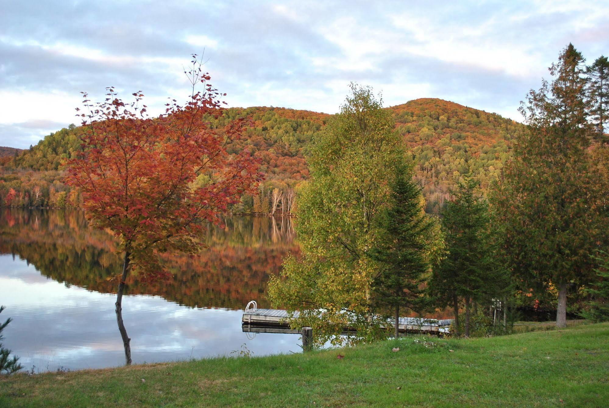 Motel Ours Bleu Lac-Saguay Luaran gambar